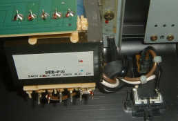 Mains component mounting